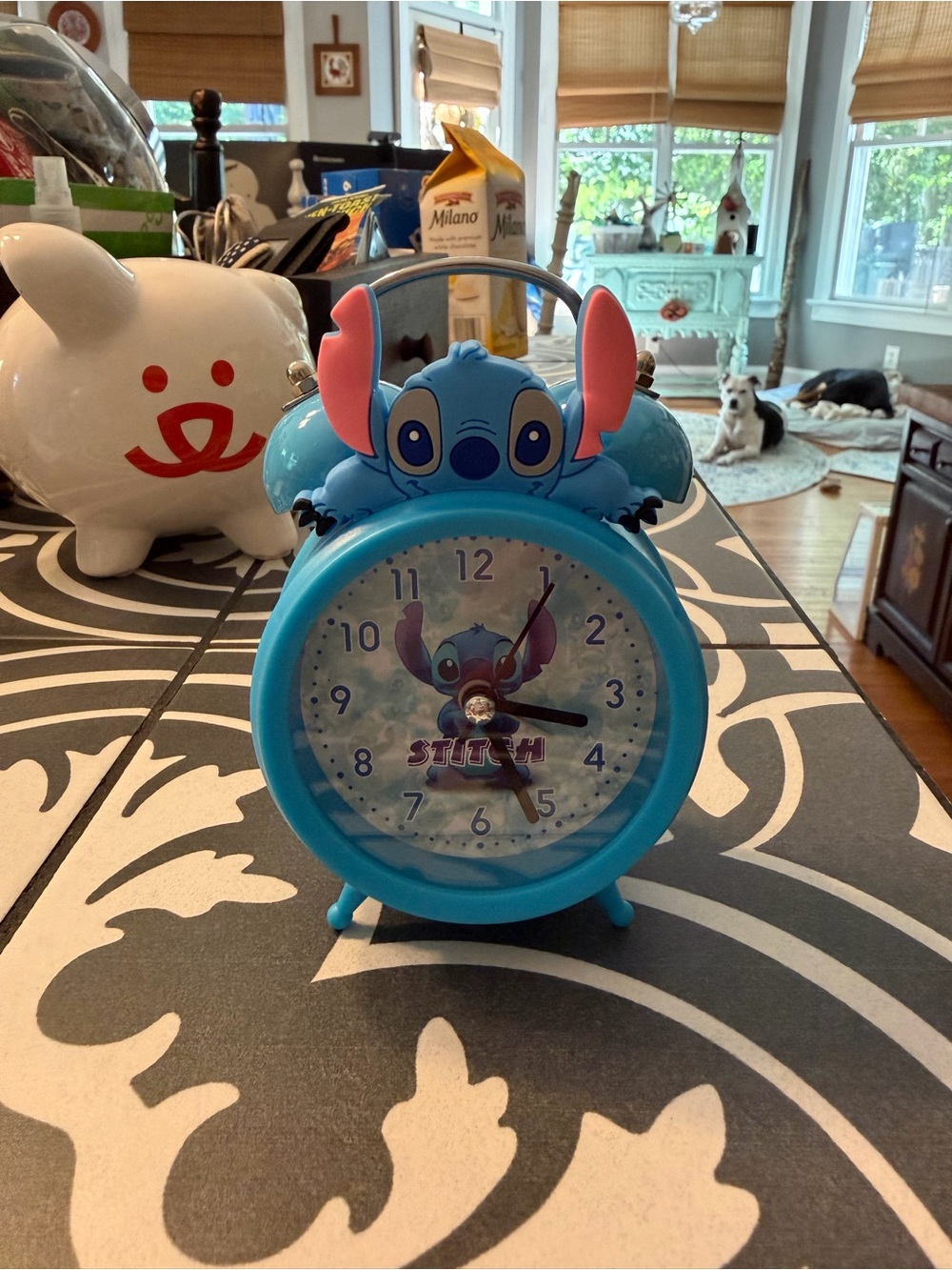 Disney 3D Stitch Alarm Clock